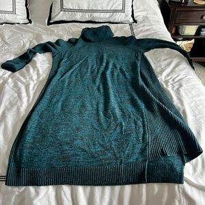 Lane Bryant Dark Teal Sweater dress